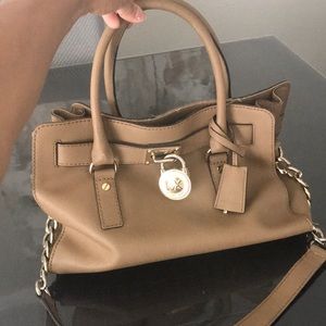 Tan Michael kors purse